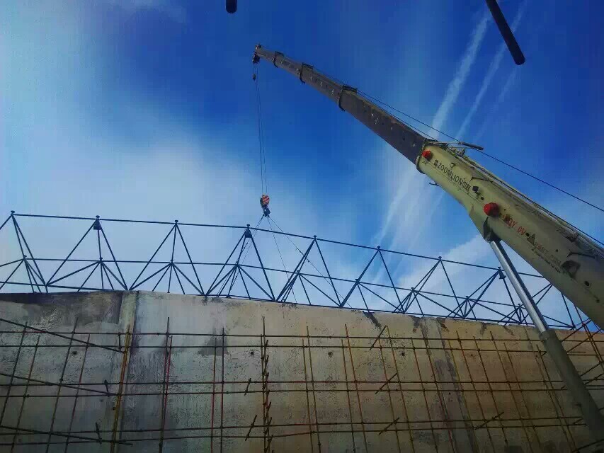 湖州食堂网架结构工程